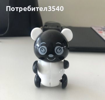 Пластмасова играчка мече