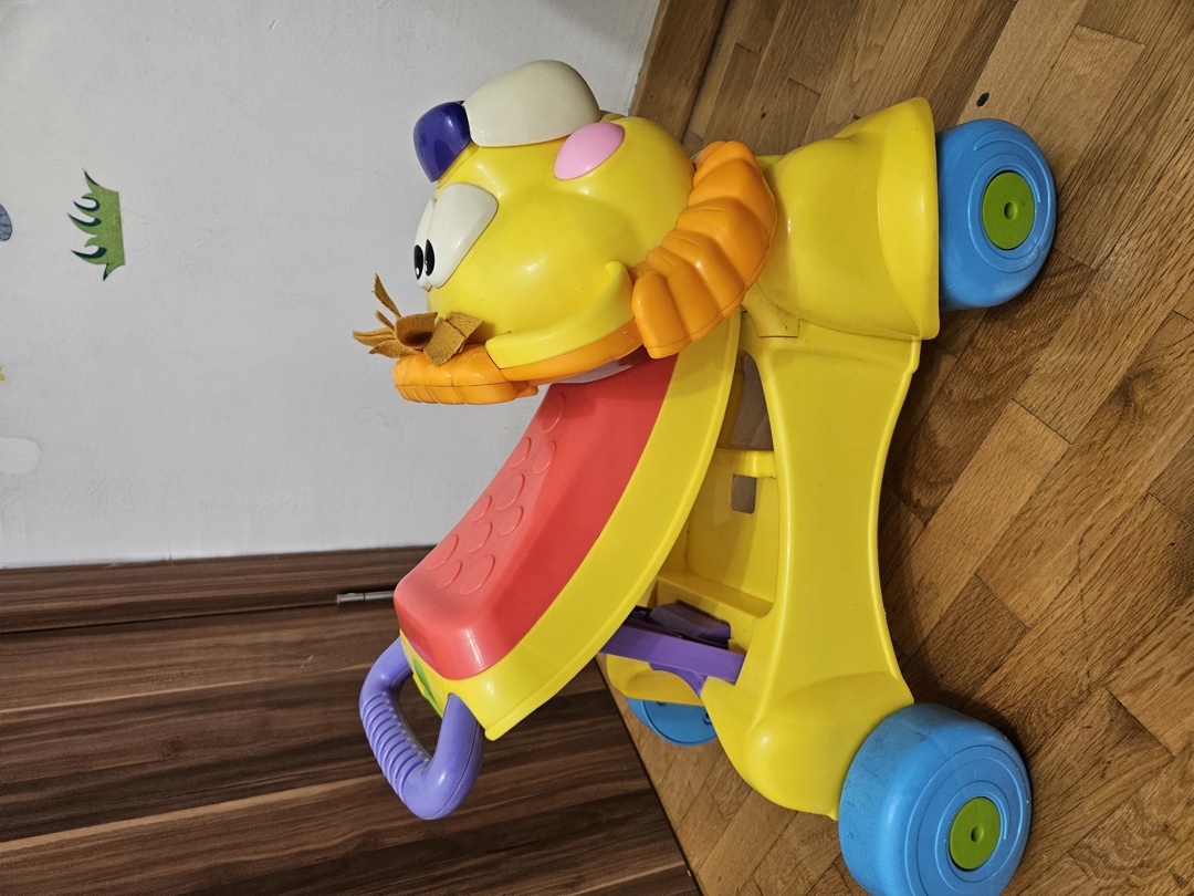 Проходилка/уокър камионче FISHER PRICE лъв