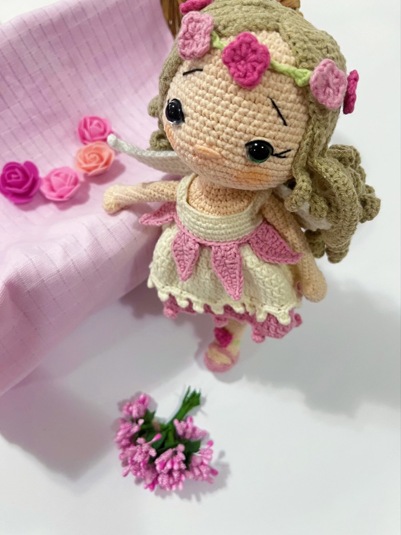 Плетена кукла Горска фея