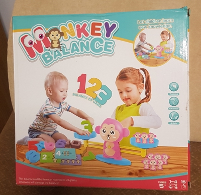 Образователна игра с маймунки