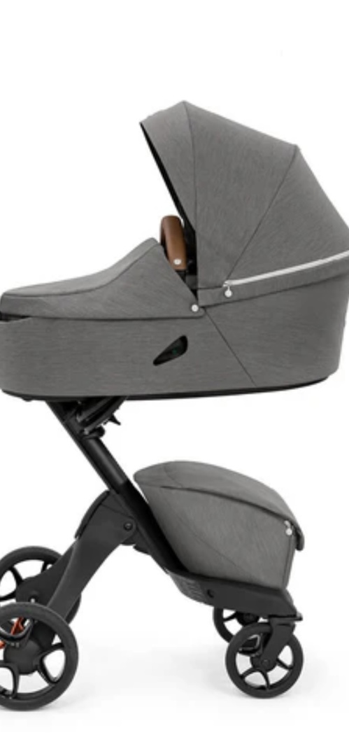 Stokke® Xplory® X + бебешки кош - цвят Modern Grey