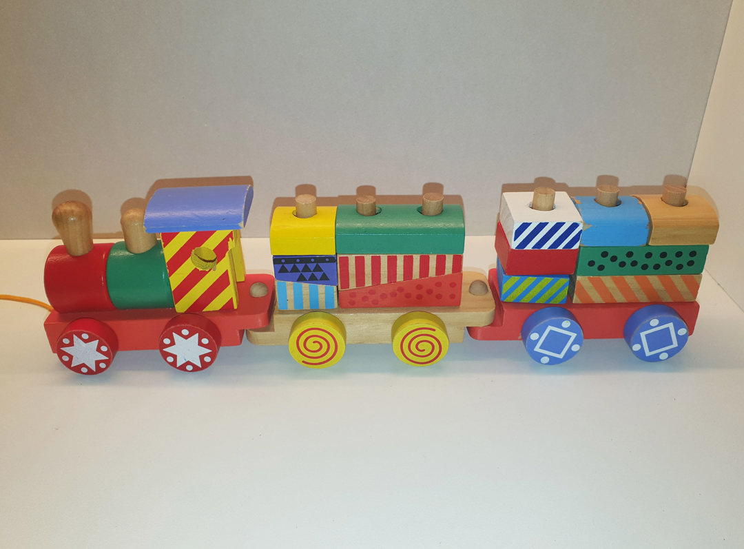 Дървени образователни играчки