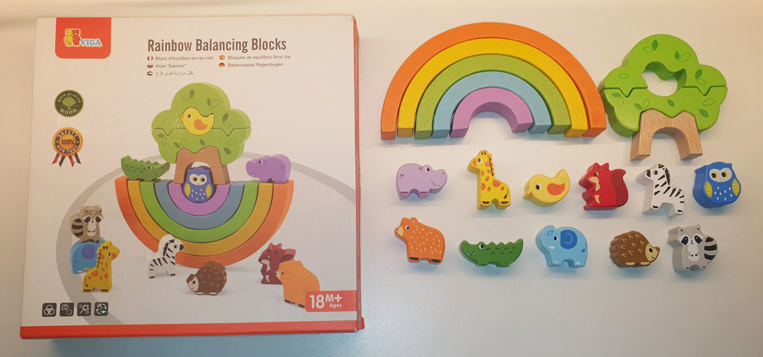 Дървени образователни играчки