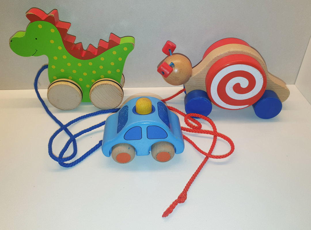 Дървени образователни играчки