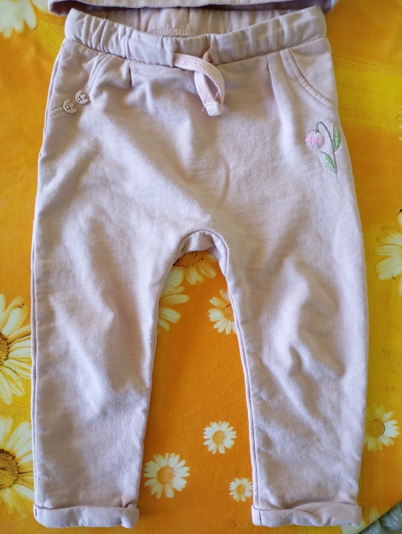 Памучен ватиран детски комплект