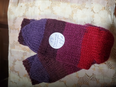 Ръчно плетени чорапи размер 38