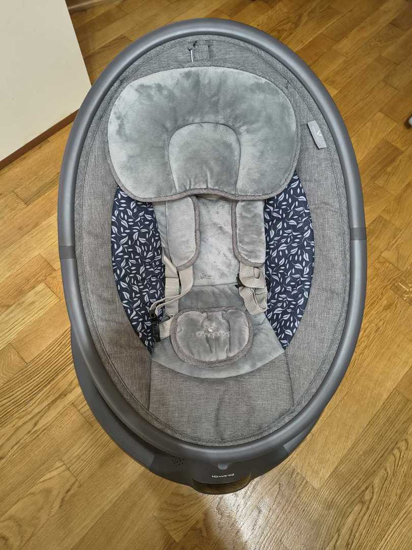 Електрическа бебешка люлка тип яйце