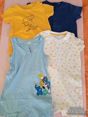 Боди 4 броя размер 92