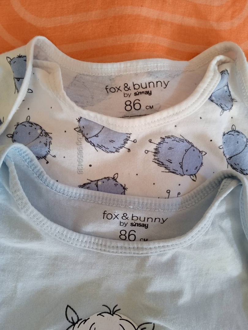 Боди Бодита бебешки 2 броя 86 размер