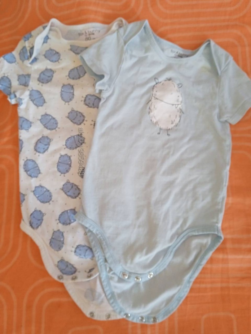 Боди Бодита бебешки 2 броя 86 размер