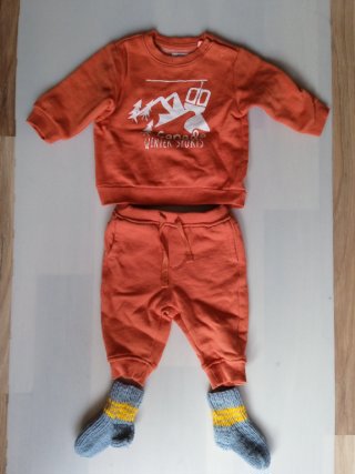 Блуза Яке + Панталон 62 см + чорапи вълнени