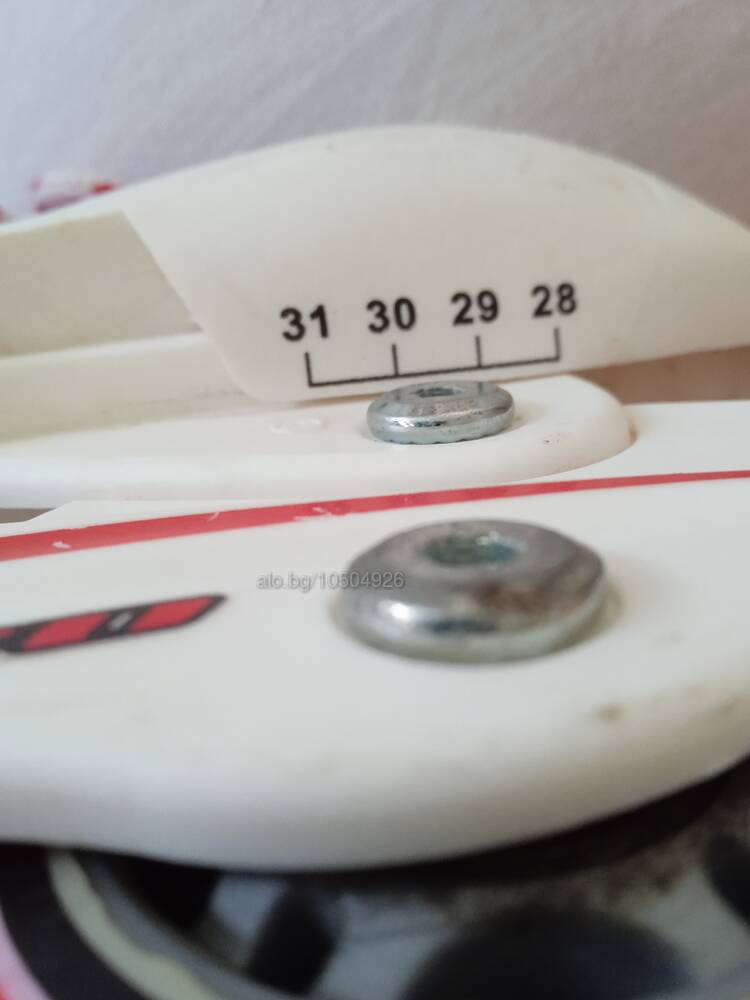 Ролкови кънки стелка 18 см, размер 28 - 31