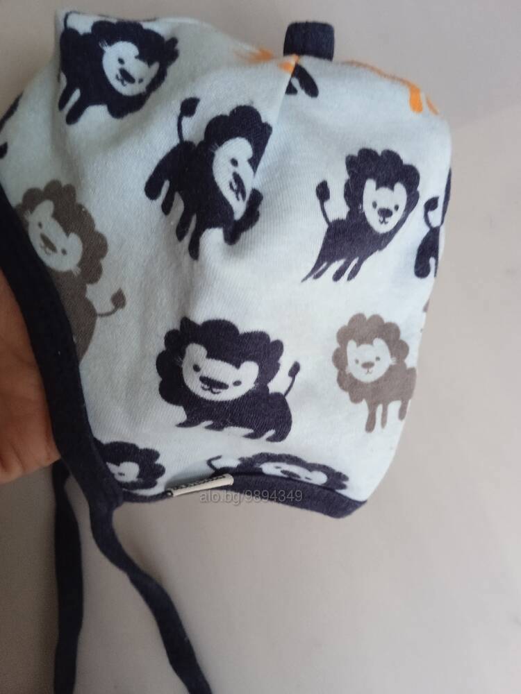 Шапка бебешка топла размер 74/80