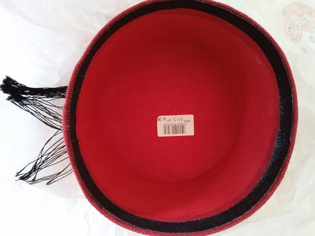 Шапка турска феска 54,5 см