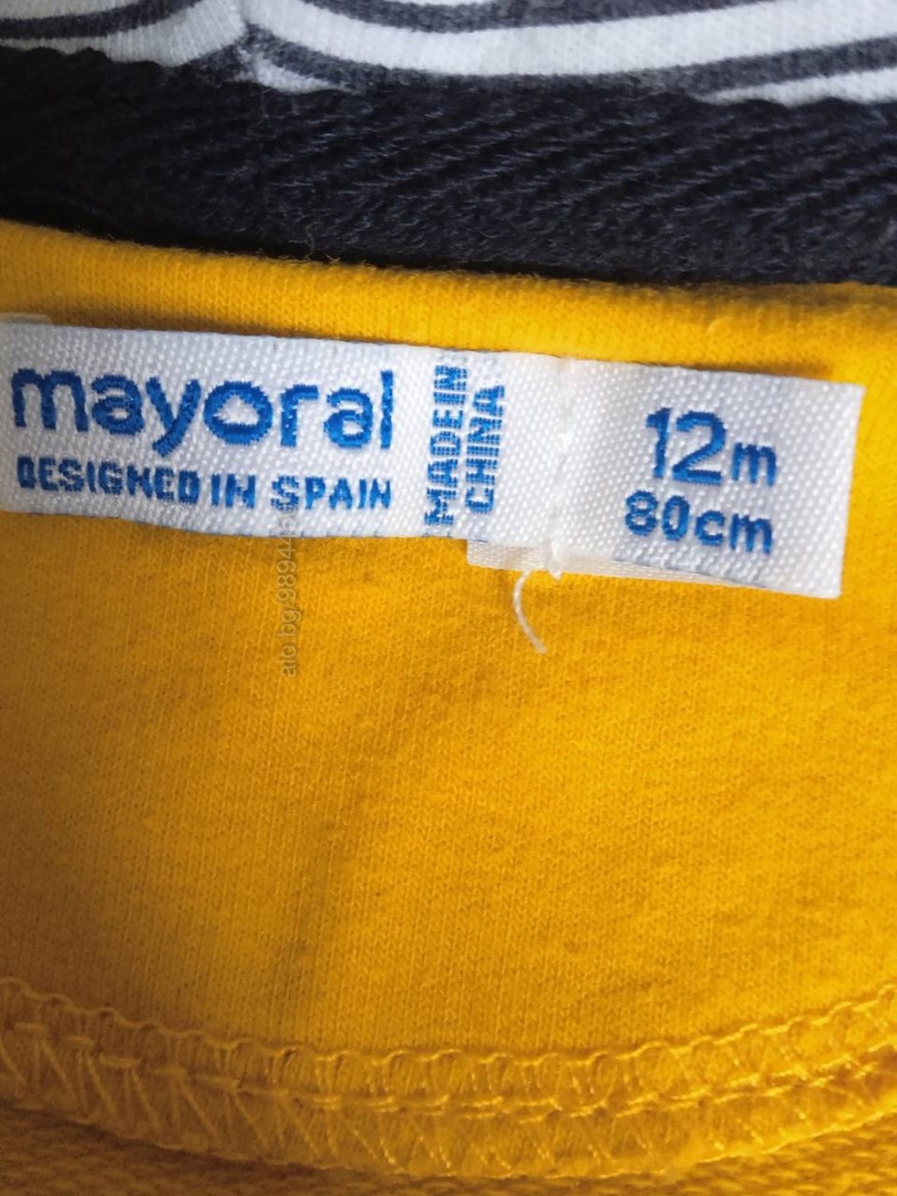 Комплект суичър шорти 80 размер