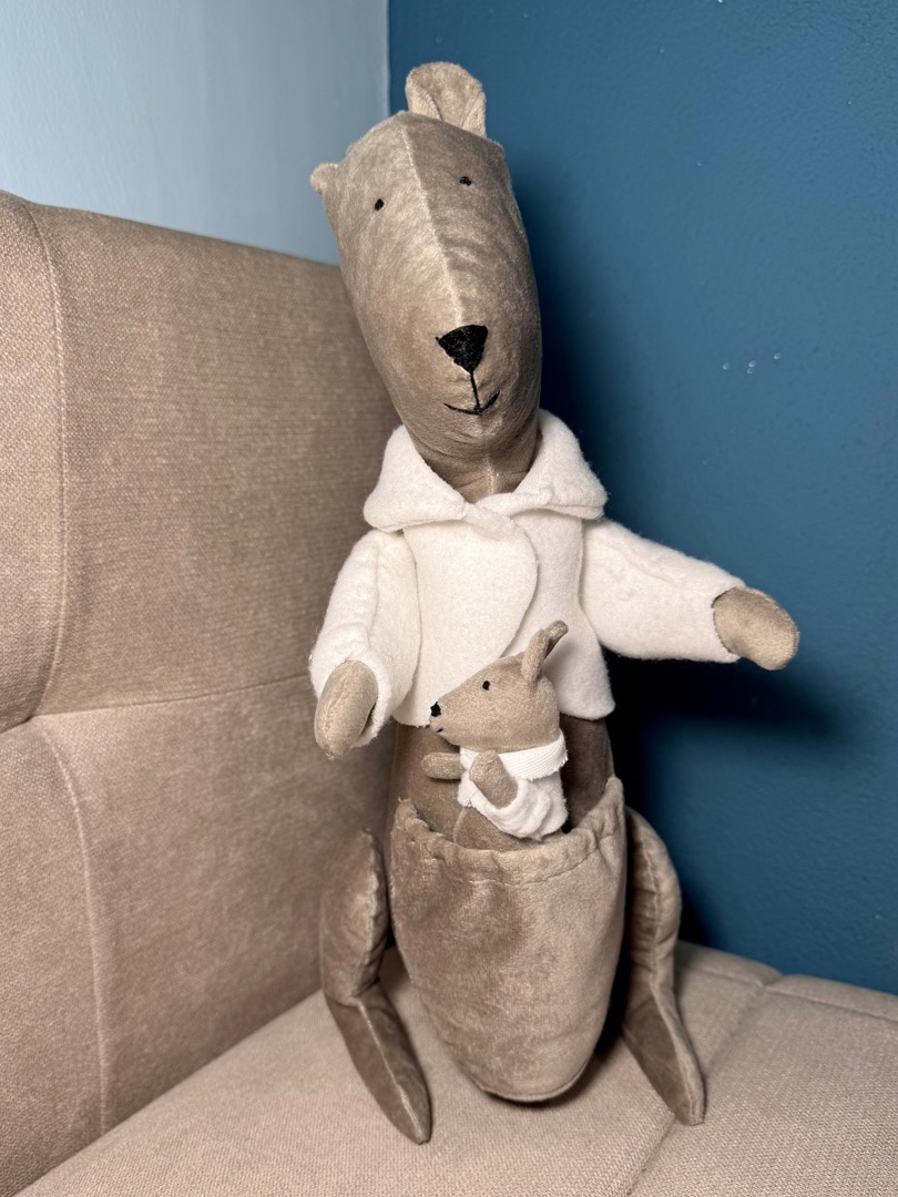 Кенгуру с малко кенгурче