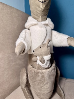 Кенгуру с малко кенгурче