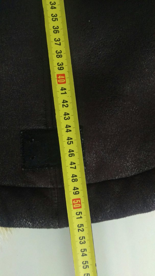 Елек топъл от изкуствена козина размер S