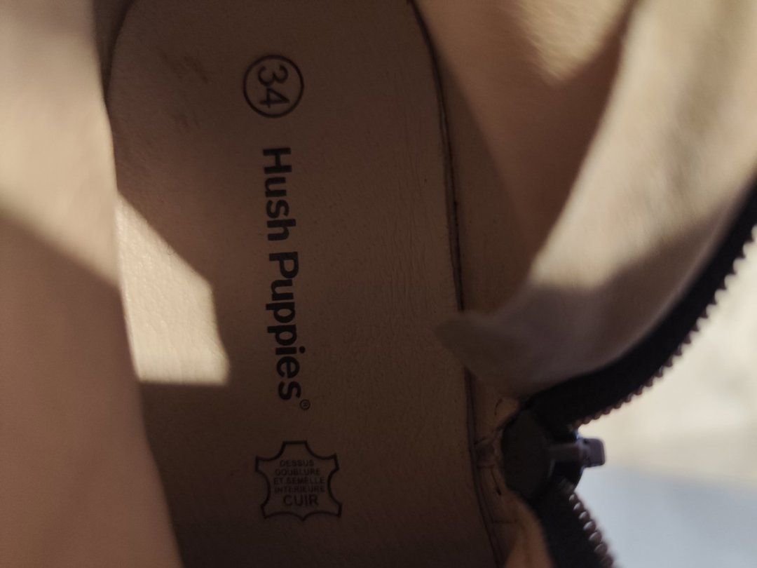 Ботуши Hush Puppies номер 34 ест. кожа + подарък