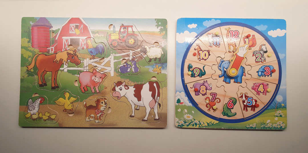 Дървени образователни играчки