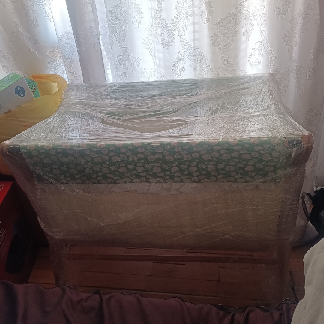 Дървено легло люлка