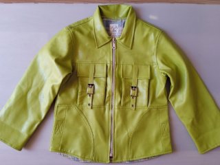 Яке детско от изкуствена кожа размер 116