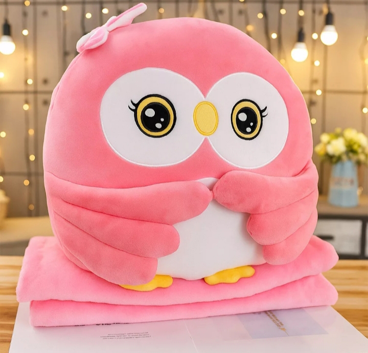 ✨Плюшена играчка 40см, с одеяло 160x105см - 2 в 1