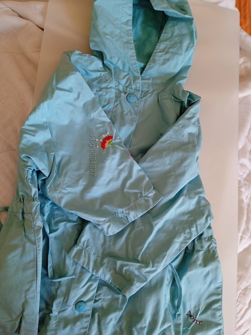 Шлифер Наметало Плащ за момиче размер 86