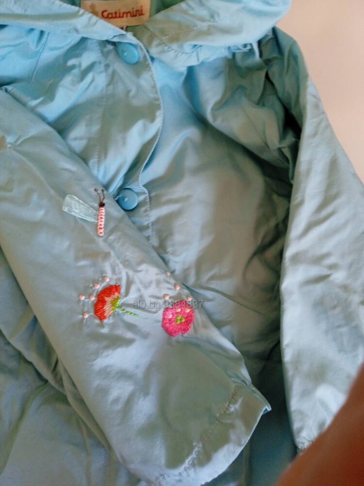 Шлифер Наметало Плащ за момиче размер 86