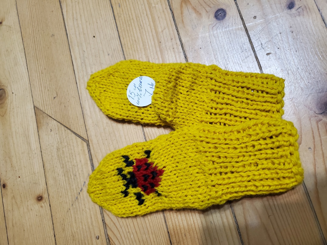 Ръчно плетени от вълна,ходило 15 см