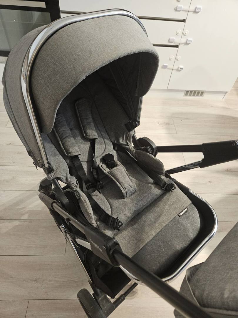 Бебешка количка 3в1 Kikka Boo Angele Chrome