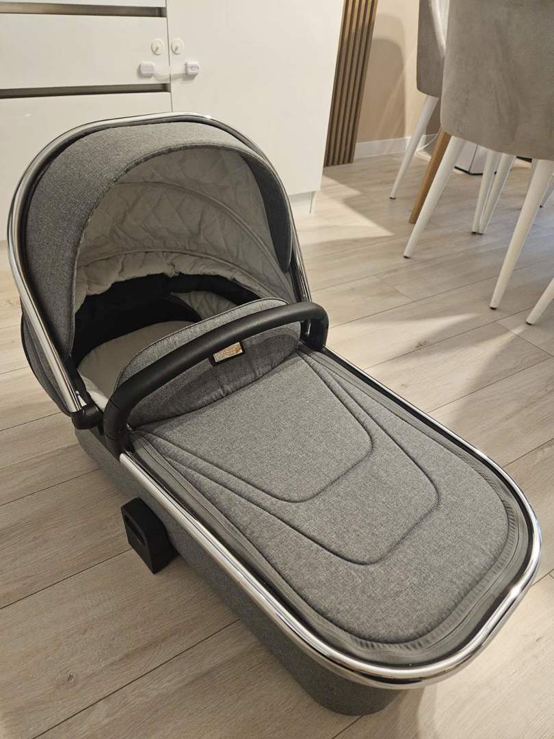 Бебешка количка 3в1 Kikka Boo Angele Chrome