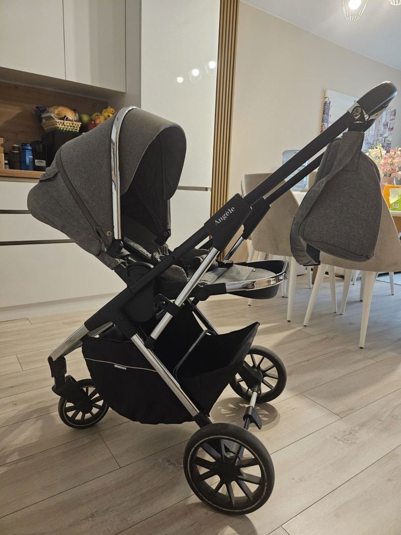Бебешка количка 3в1 Kikka Boo Angele Chrome