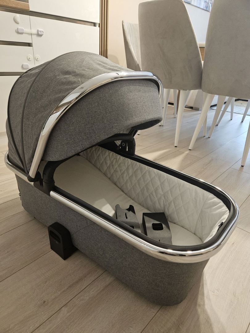 Бебешка количка 3в1 Kikka Boo Angele Chrome