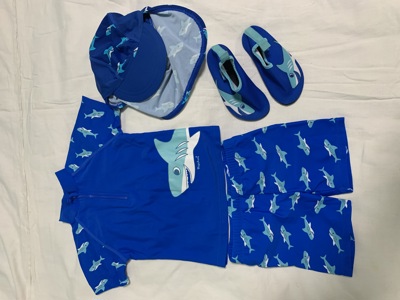 Детски комплект за плуване с UV защита