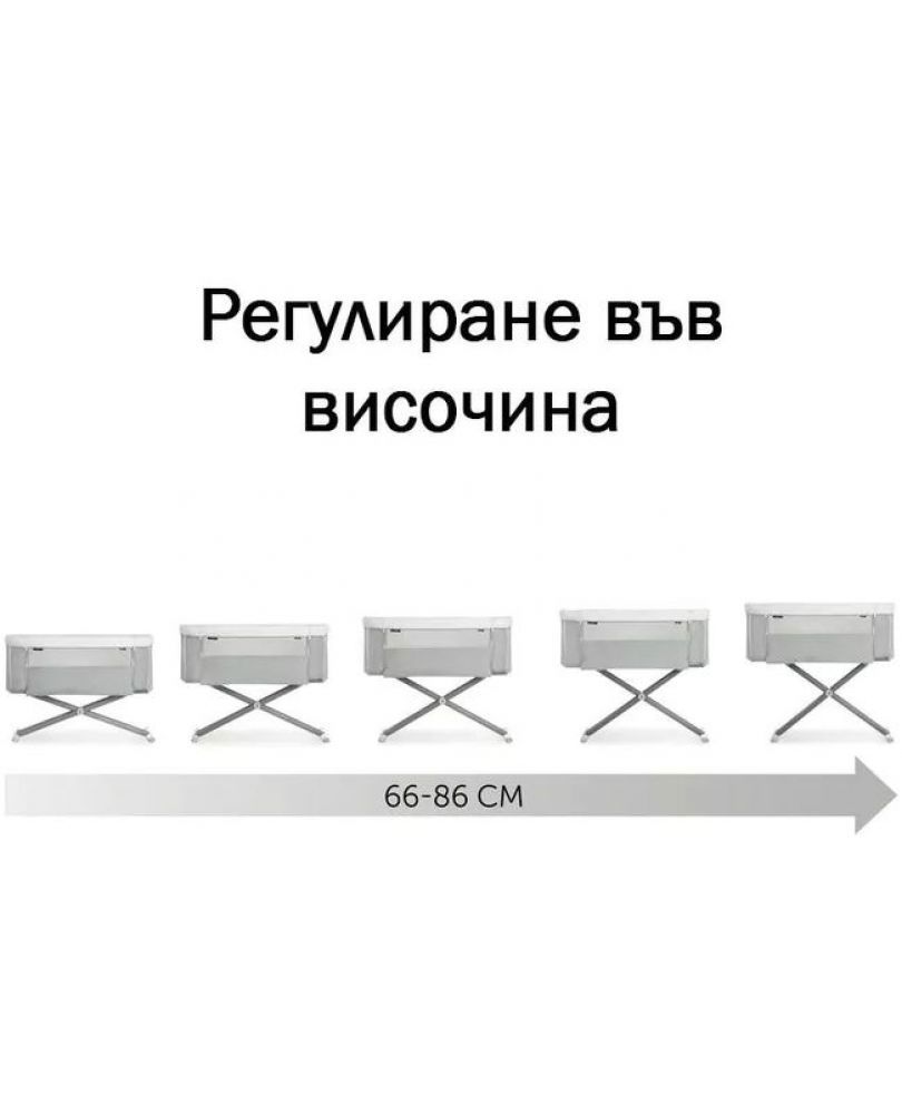 Продавам бебешко легло Hauck next to me