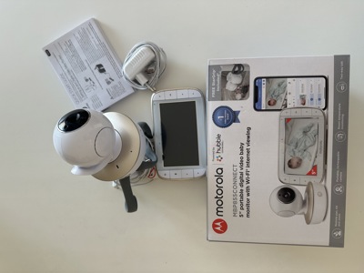 Бебефон Motorola MBP855 Connect с камера и Wi-Fi –