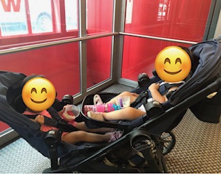 Premium Double Stroller for Twins/Siblings-250