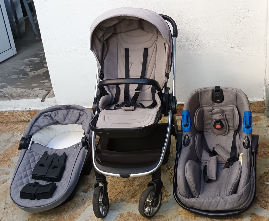 Детска количка Кikka Boo Vicenza Grey 3в1