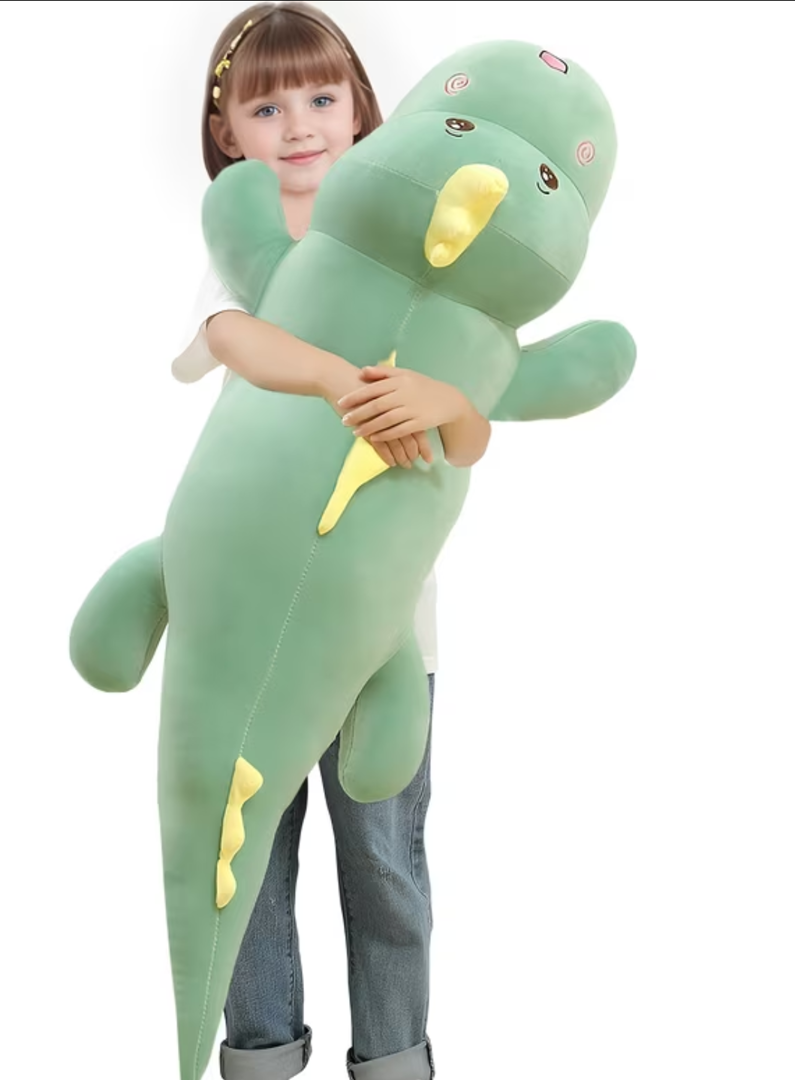 Плюшена играчка, възглавница, динозавърче