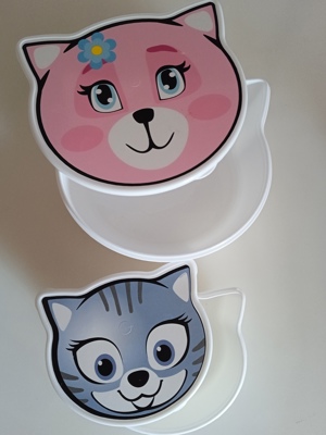 Чаши Съдове за храна 2 броя нови