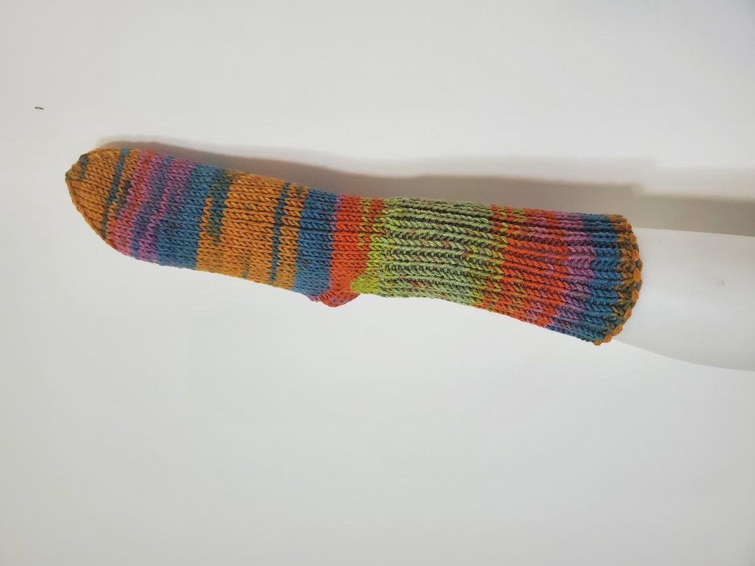 Ръчно плетени чорапи размер 38