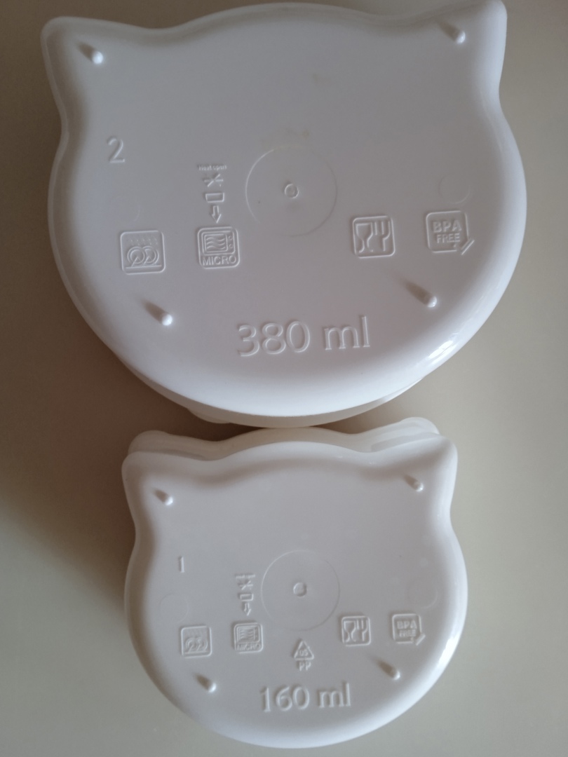 Чаши Съдове за храна 2 броя нови