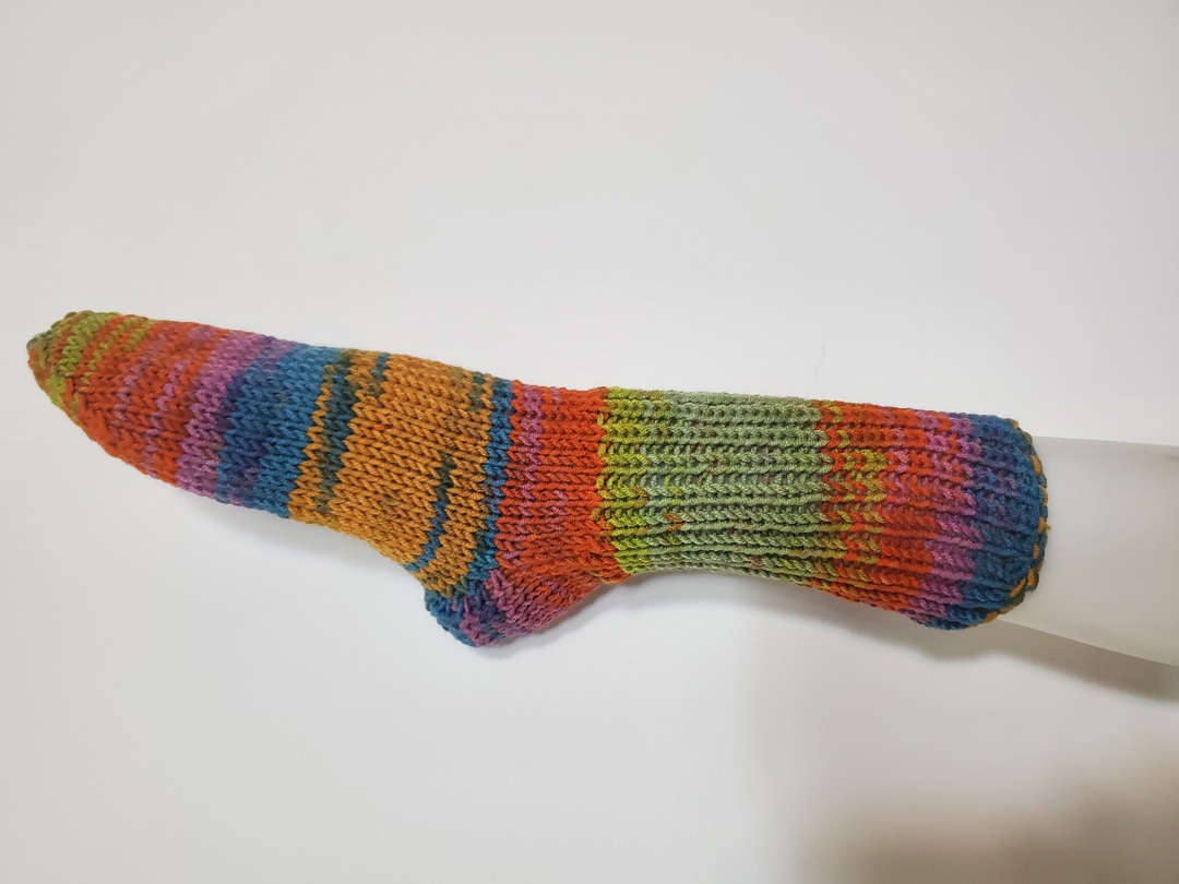 Ръчно плетени чорапи размер 38