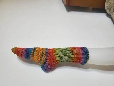 Ръчно плетени чорапи размер 38