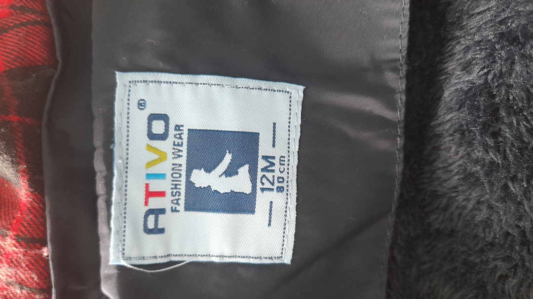 Бебешко зимно яке, размер 80