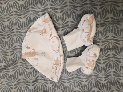 Комплекти шапка и чорапки